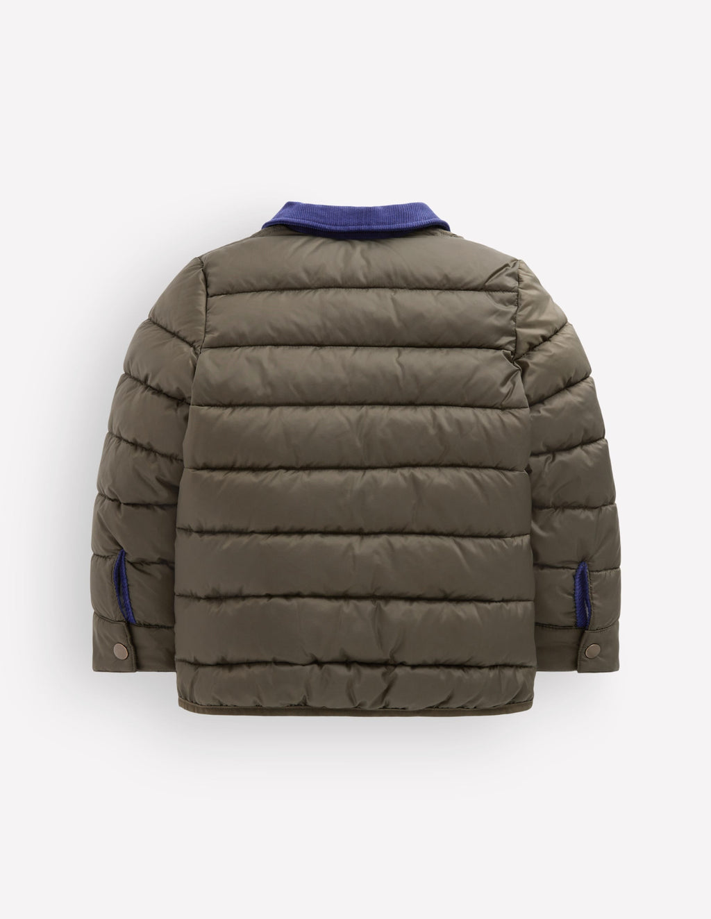 Baffled Collar Jacket-Khaki