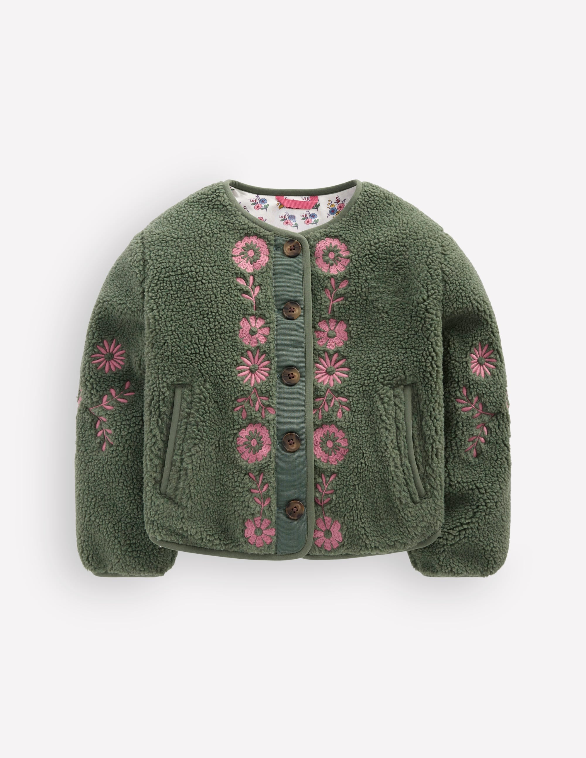 Pretty Borg Jacket-Dark Forest Embroidery