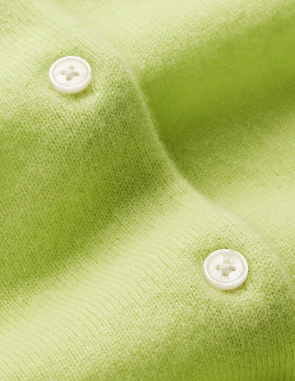 Elsie Cashmere Crew Cardigan-Sweet Mint