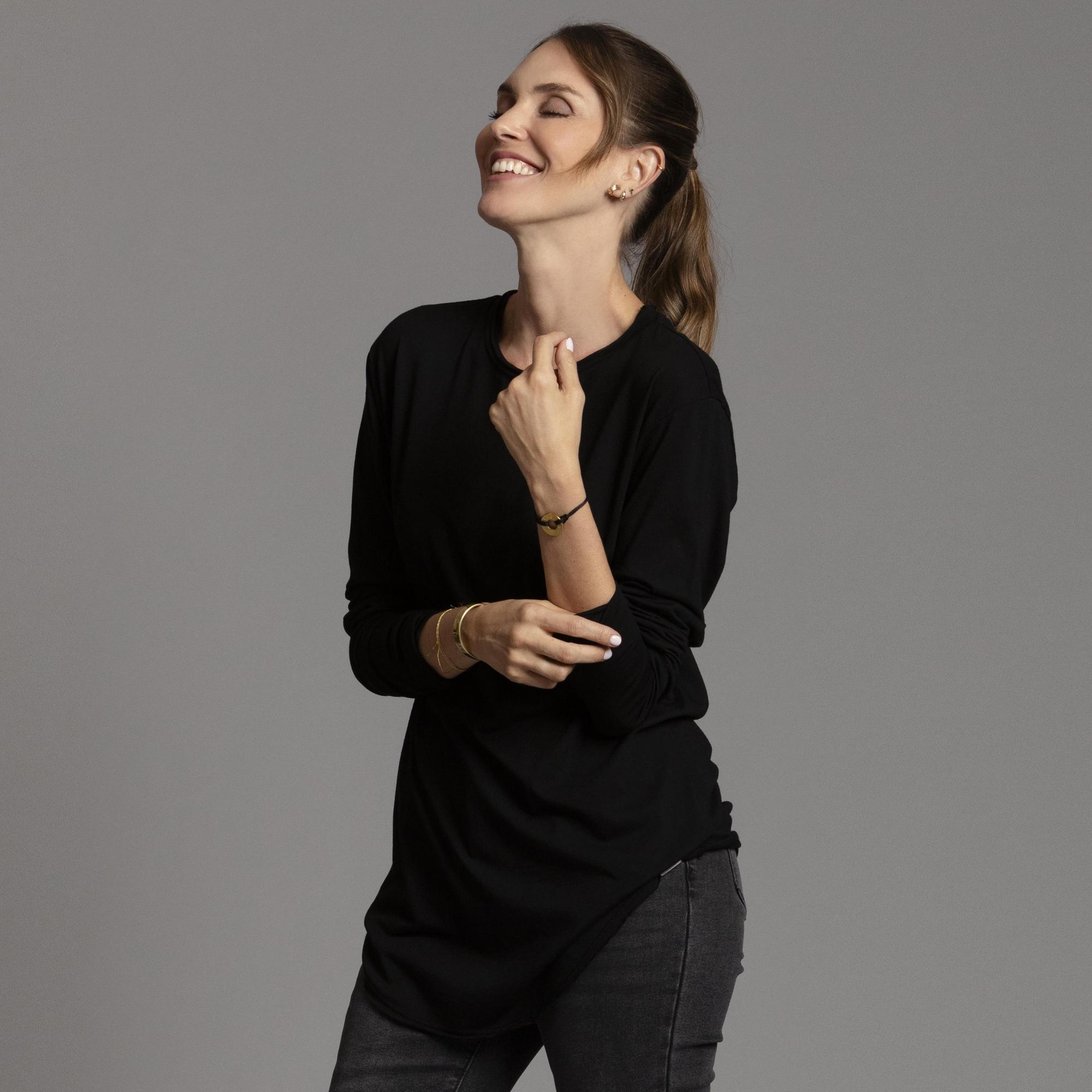 DIVINE LONG SLEEVE CREW SHIRT