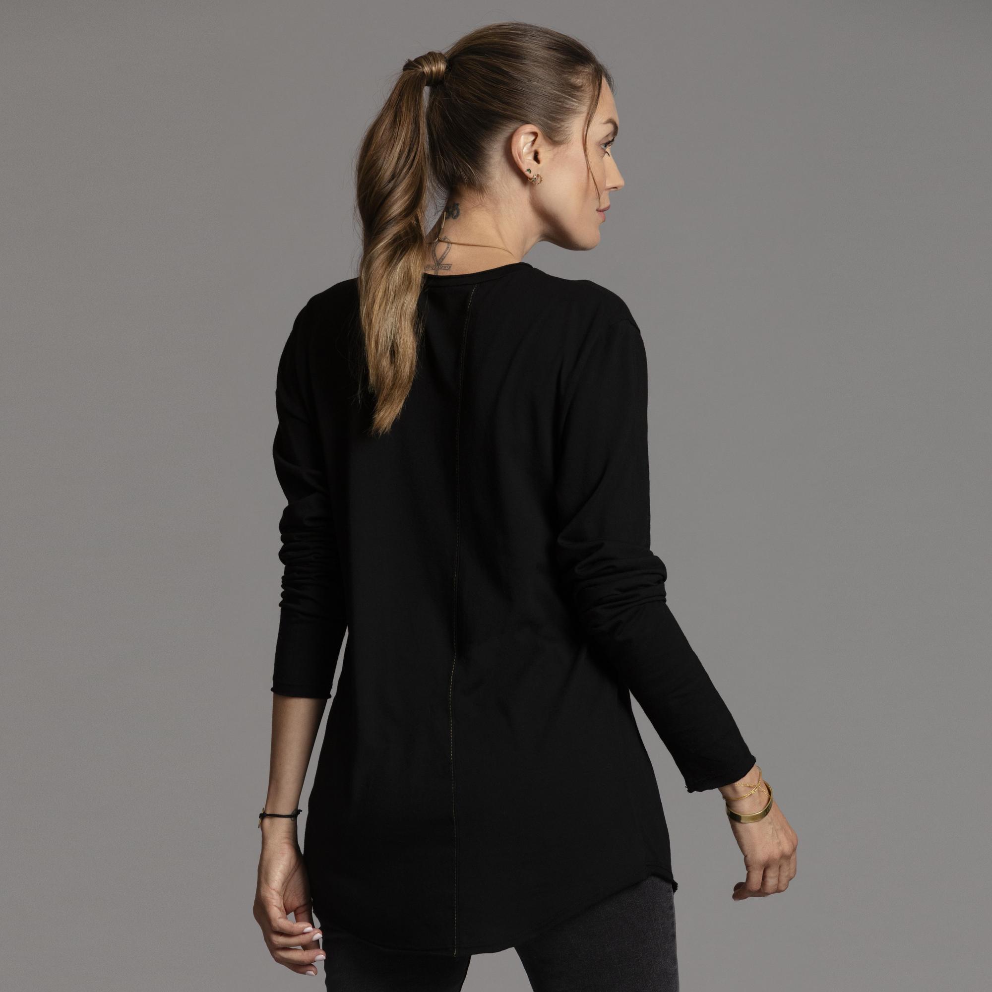 DIVINE LONG SLEEVE CREW SHIRT